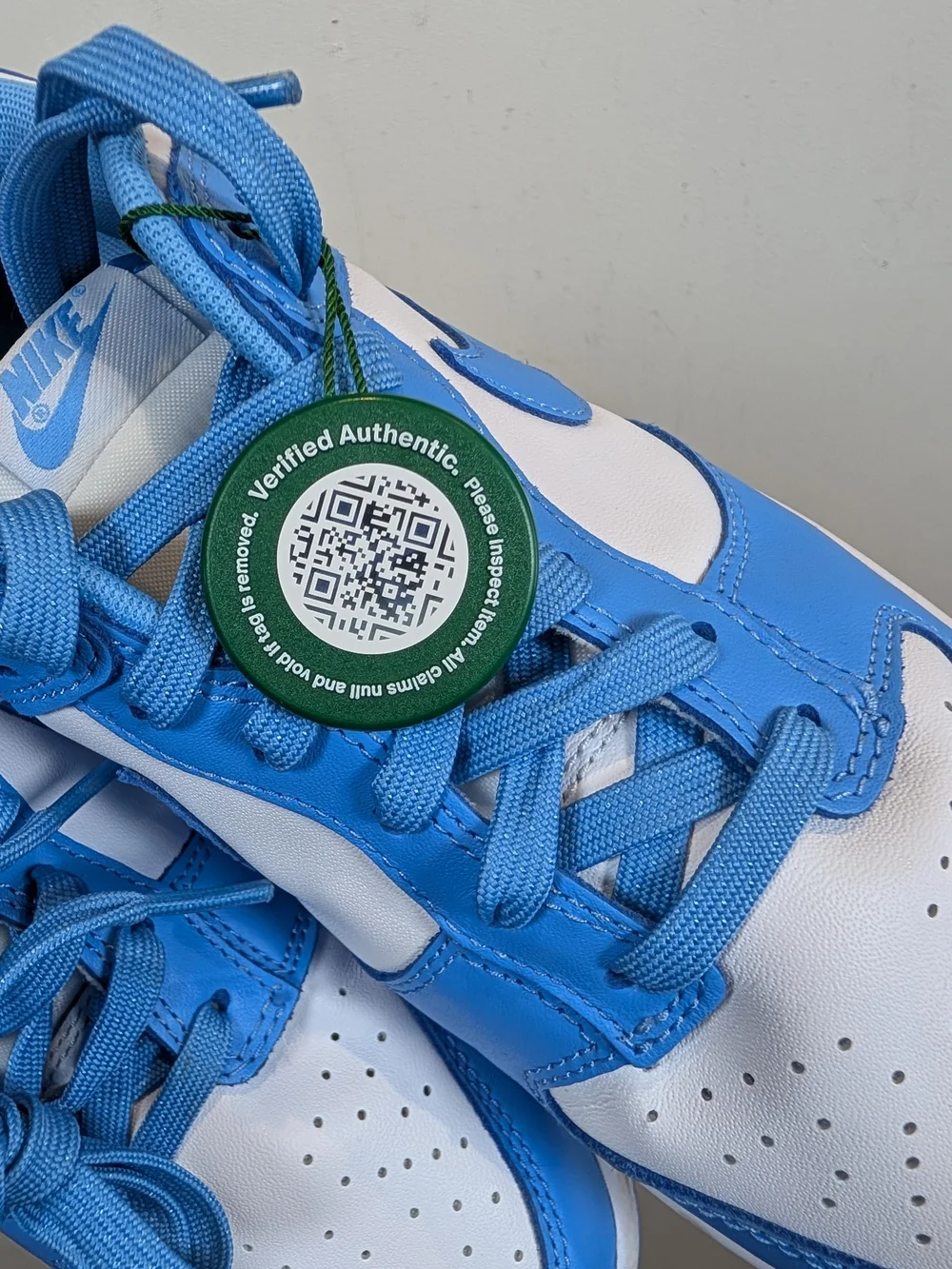 Nike Dunk Low UNC (2021) Sneaker, Size 9.5
